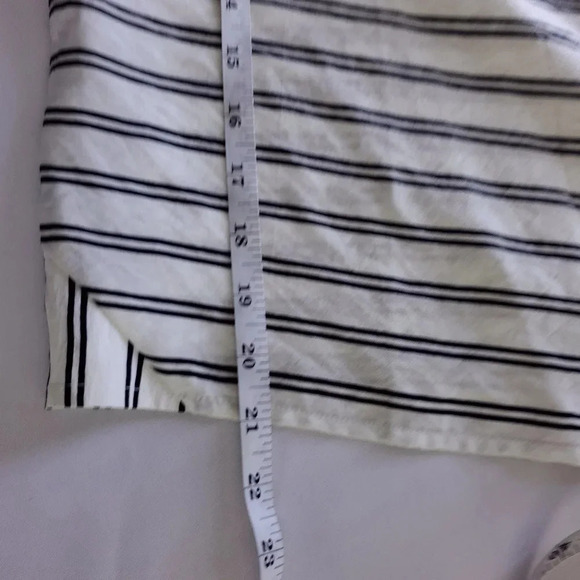 CAbi Sail Away Striped Blouse Size M - Picture 5 of 6